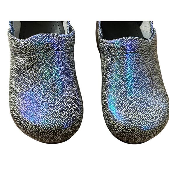Dansko Clog Nurse Shoes Womens Size Size EU 34 Iridescent Slip On Comfort - Picture 7 of 16